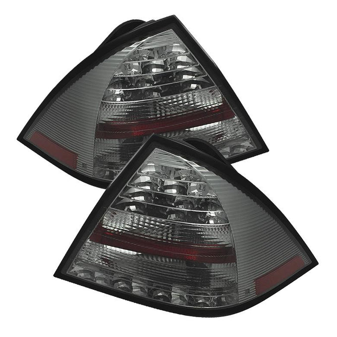 Smoke LED Tail Lights <br>06-07 Mercedes-Benz C280 C350, 05-07 C230 C55 AMG