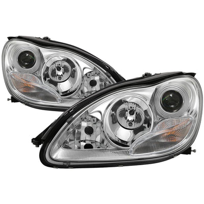Chrome Projector Headlights <br>03-06 Mercedes-Benz S430 S500 S55 AMG S600 2006 S350