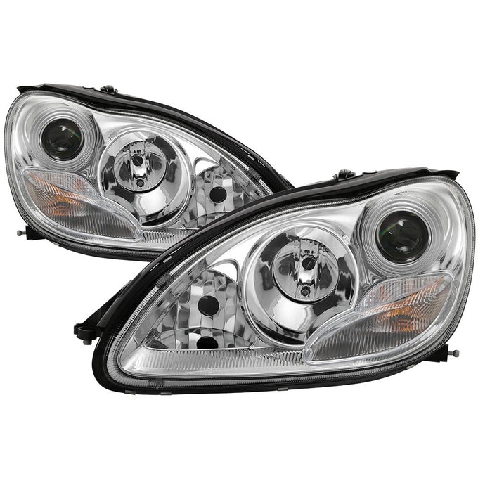 Chrome Projector Headlights <br>03-06 Mercedes-Benz S430 S500 S55 AMG S600 2006 S350
