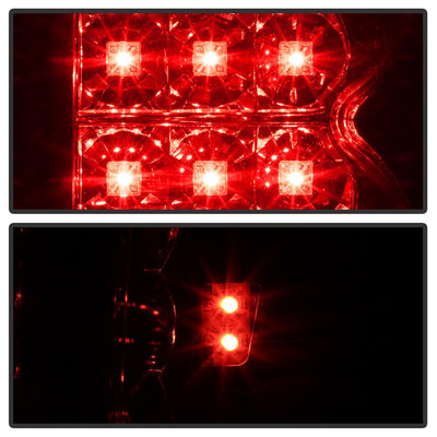 Black LED Tail Lights <br>04-15 Nissan TITAN