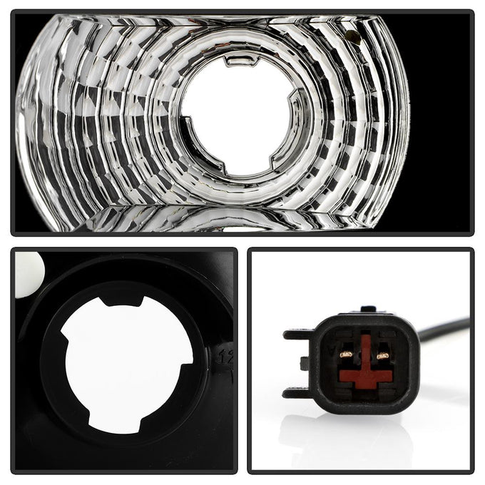 Black LED Tail Lights <br>07-10 Jeep Grand Cherokee