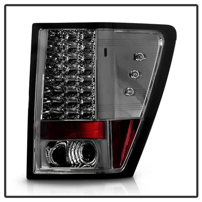 Smoke LED Tail Lights <br>07-10 Jeep Grand Cherokee
