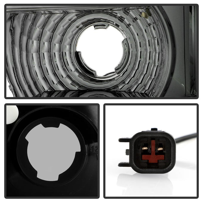 Smoke LED Tail Lights <br>07-10 Jeep Grand Cherokee