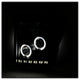LED Halo Black DRL Projector Headlights <br>11-16 Ford F-250 F-350 F-450 Super Duty