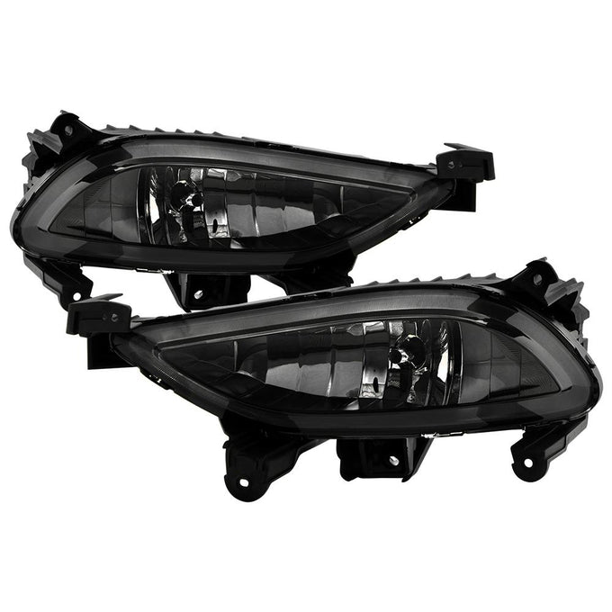 Smoke OE Style Fog Lights W/Switch <br>11-12 Hyundai Sonata