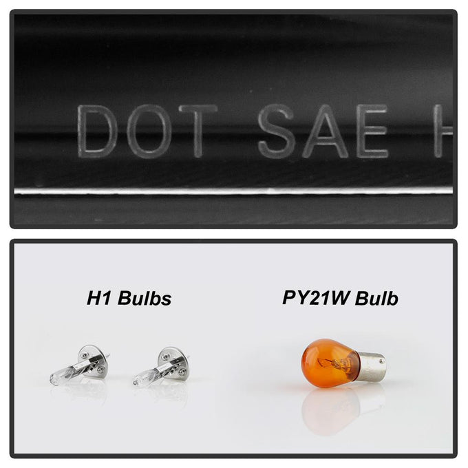 Light Tube Black DRL Projector Headlights <br>02-04 Audi A6 A6 Quattro