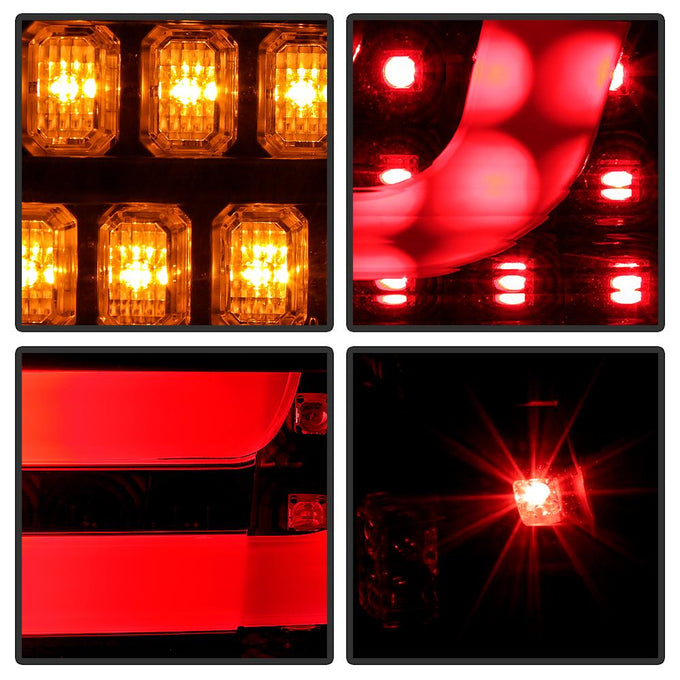 Black LED Tail Lights <br>06-08 BMW 3-Series