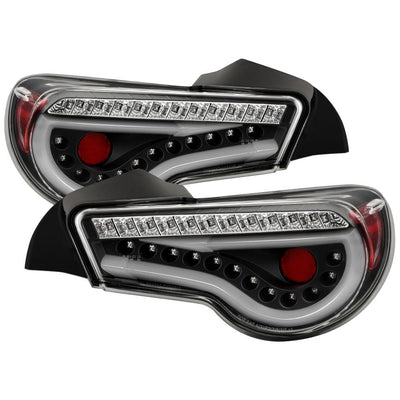 Black LED Tail Lights <br>13-18 Subaru BRZ 13-16 Scion FR-S