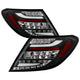 Black LED Tail Lights <br>11-14 Mercedes-Benz C250 C300 C350 C63 AMG