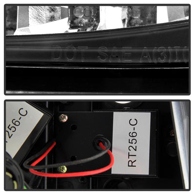 Black LED Tail Lights <br>11-14 Mercedes-Benz C250 C300 C350 C63 AMG
