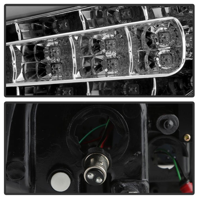 Black LED Tail Lights <br>11-13 Hyundai Elantra 13 Hyundai Elantra GT Elantra Coupe