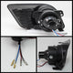Clear Halo Projector Fog Lights w/Switch <br>11-14 Dodge Charger