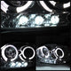 LED Halo Smoke Projector Headlights <br>08-10 Scion tC