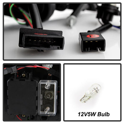 Black LED Tail Lights <br>00 BMW 323Ci 328Ci 01-03 BMW 325Ci 330Ci M3