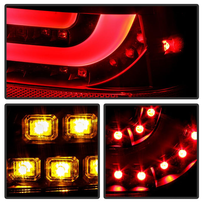 Black LED Tail Lights <br>00 BMW 323Ci 328Ci 01-03 BMW 325Ci 330Ci M3