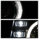 LED Halo Black Projector Headlights <br>04-12 Chevrolet Colorado 04-12 GMC Canyon