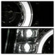 LED Halo Chrome Projector Headlights <br>04-12 Chevrolet Colorado 04-12 GMC Canyon