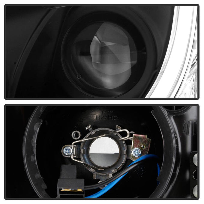 Light Tube Black DRL Projector Headlights <br>11-14 Chevrolet Cruze