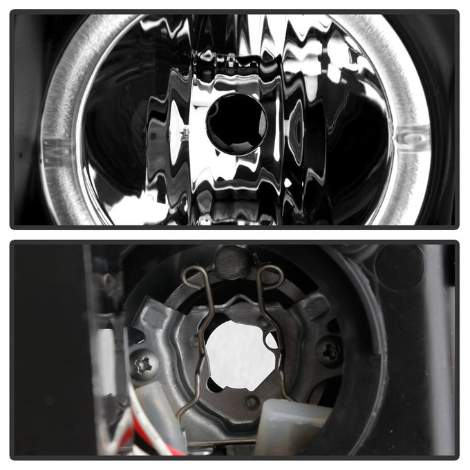 Light Tube Black DRL Projector Headlights <br>11-14 Chevrolet Cruze