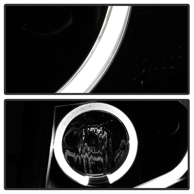 Light Tube Black DRL Projector Headlights <br>11-14 Chevrolet Cruze