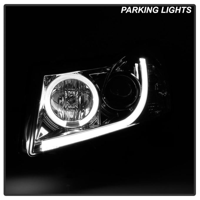 Light Tube Chrome DRL Projector Headlights <br>11-14 Chevrolet Cruze