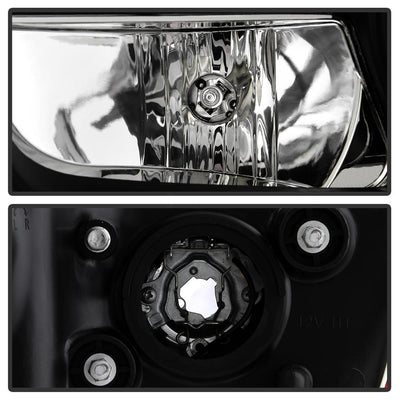 Light Tube Black DRL Projector Headlights <br>11-14 Dodge Charger