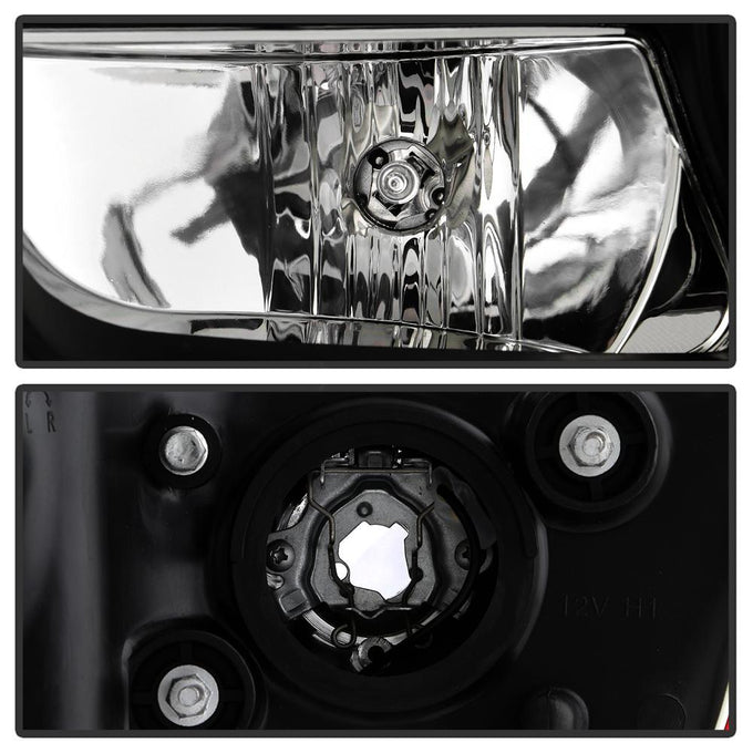 Light Tube Black DRL Projector Headlights <br>11-14 Dodge Charger