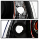 Light Tube Black DRL Projector Headlights <br>11-14 Dodge Charger