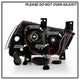 Light Tube Black DRL Projector Headlights <br>11-14 Dodge Charger