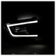 Light Tube Black DRL Projector Headlights <br>11-14 Dodge Charger