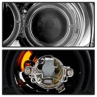 DRL Chrome Projector Headlights <br>08-12 Ford Escape