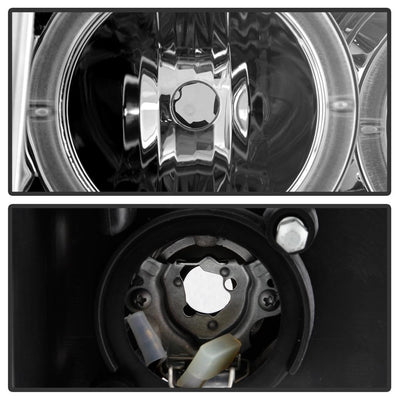 DRL Chrome Projector Headlights <br>08-12 Ford Escape