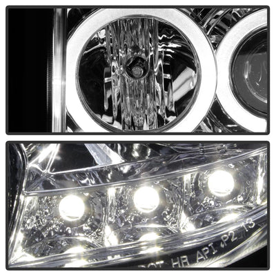 DRL Chrome Projector Headlights <br>08-12 Ford Escape