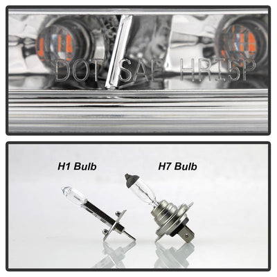 DRL Chrome Projector Headlights <br>12-13 Mercedes-Benz C300 C350 C250 C63 AMG