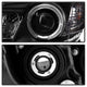 DRL LED Black Projector Headlights <br>11-13 Toyota Corolla
