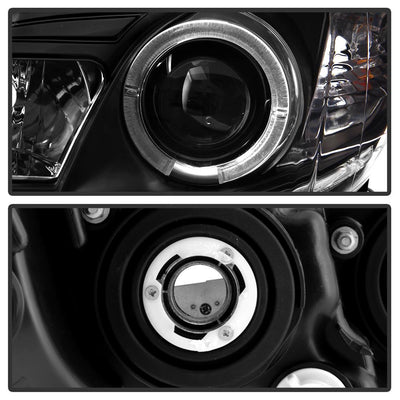 DRL LED Black Projector Headlights <br>11-13 Toyota Corolla