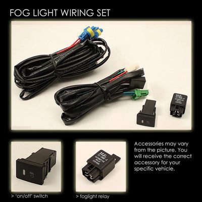 Clear OEM Fog Lights W/Switch <br>12-15 Toyota Tacoma
