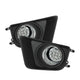 Clear LED Fog Lights w/Switch <br>12-15 Toyota Tacoma