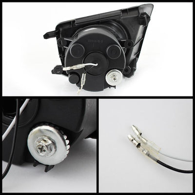 Clear LED Fog Lights w/Switch <br>12-15 Toyota Tacoma