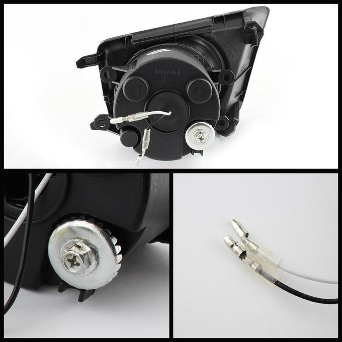 Clear LED Fog Lights w/Switch <br>12-15 Toyota Tacoma