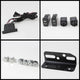 Black Fog Lights With LED Daytime Running Lights W/Switch <br>07-14 Toyota FJ Cruiser