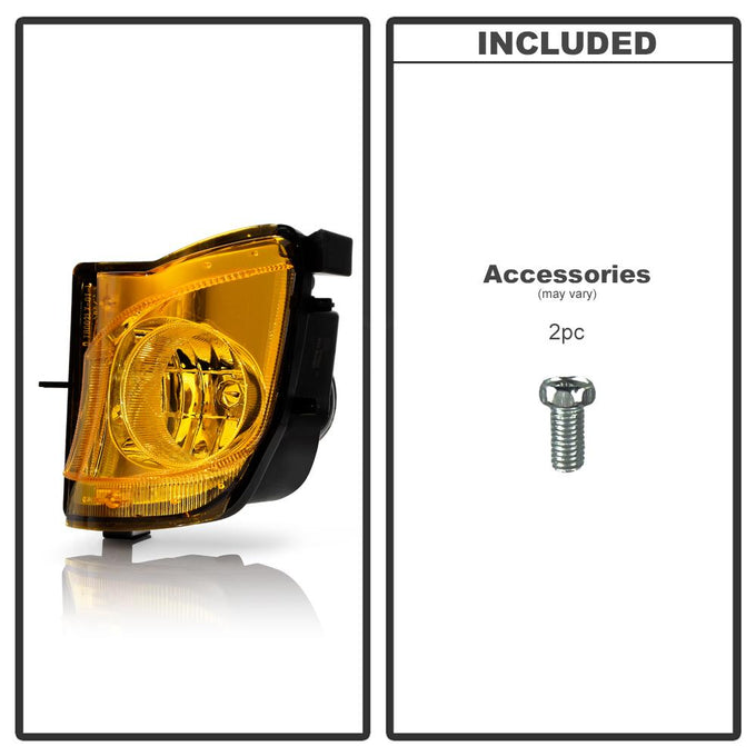Yellow OEM Fog Lights wo/switch <br>06-09 Lexus IS250 IS350