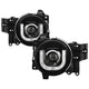 3D DRL LED Black Projector Headlights <br>07-14 Toyota FJ Cruiser