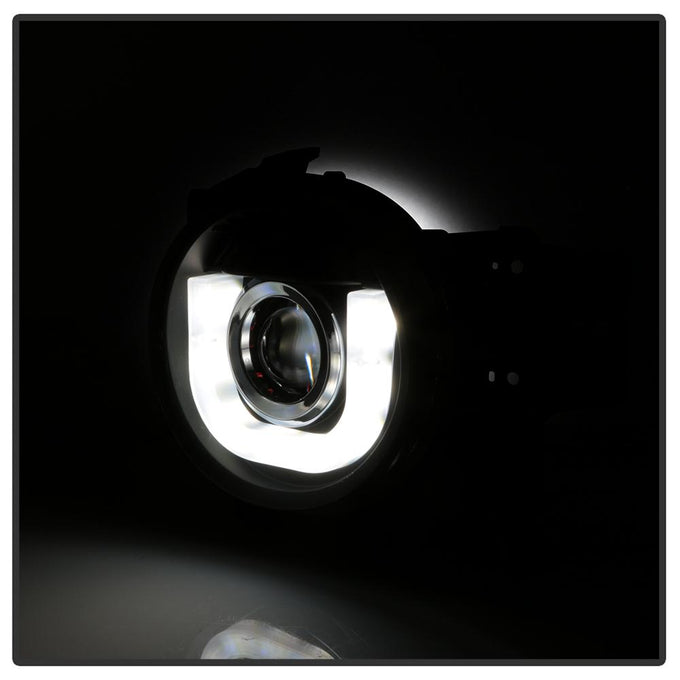 3D DRL LED Black Projector Headlights <br>07-14 Toyota FJ Cruiser
