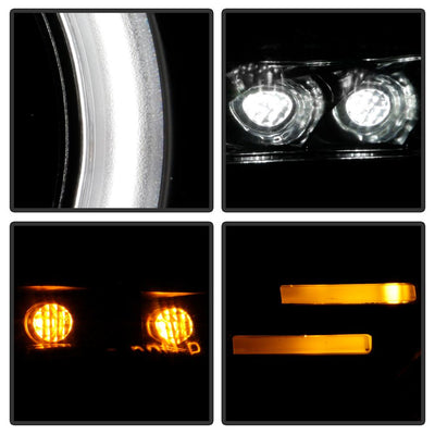 CCFL Halo Black DRL LED Projector Headlights <br>13-16 Scion FR-S 17-19 Toyota 86