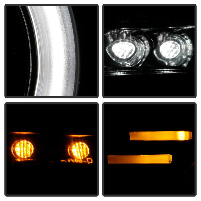 CCFL Halo Black DRL LED Projector Headlights <br>13-16 Scion FR-S 17-19 Toyota 86