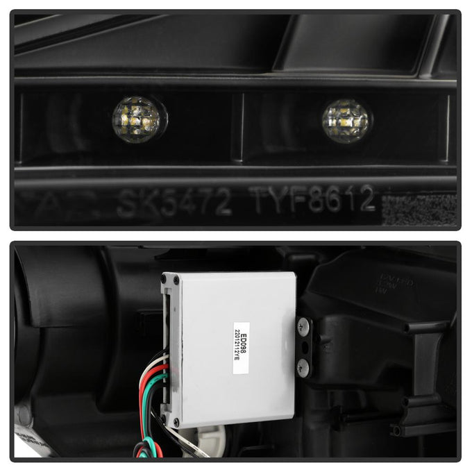 DRL LED Black Projector Headlights <br>13-16 Scion FR-S 17-19 Toyota 86