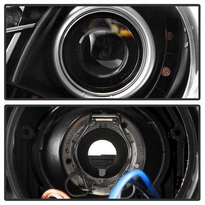 DRL LED Black Projector Headlights <br>13-19 Subaru BRZ