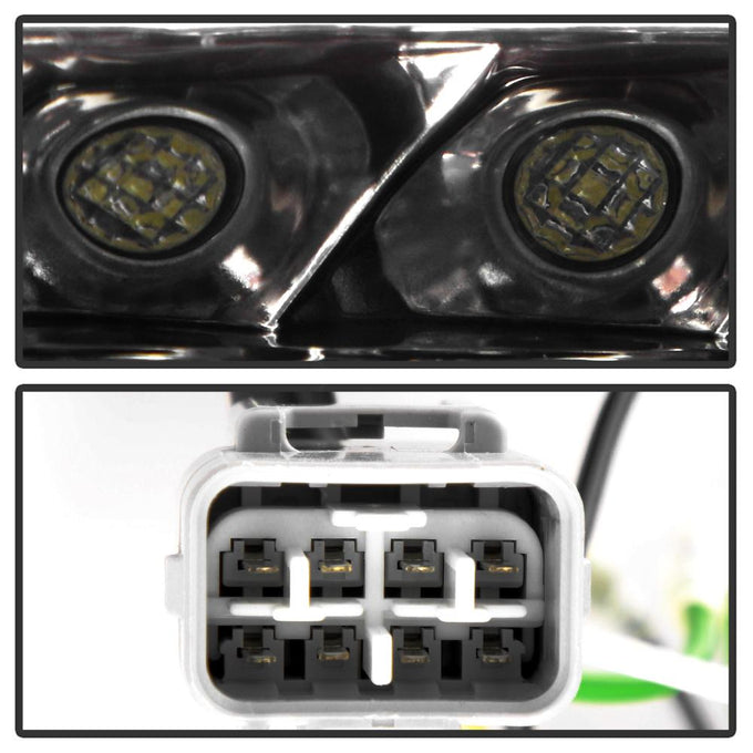 DRL LED Black Projector Headlights <br>13-19 Subaru BRZ