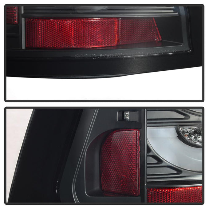 Black LED Tail Lights <br>04-08 Pontiac Grand Prix